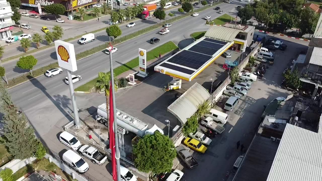 Shell Sanayi Girişi Antalya Erdemler Petrol Uygulaması