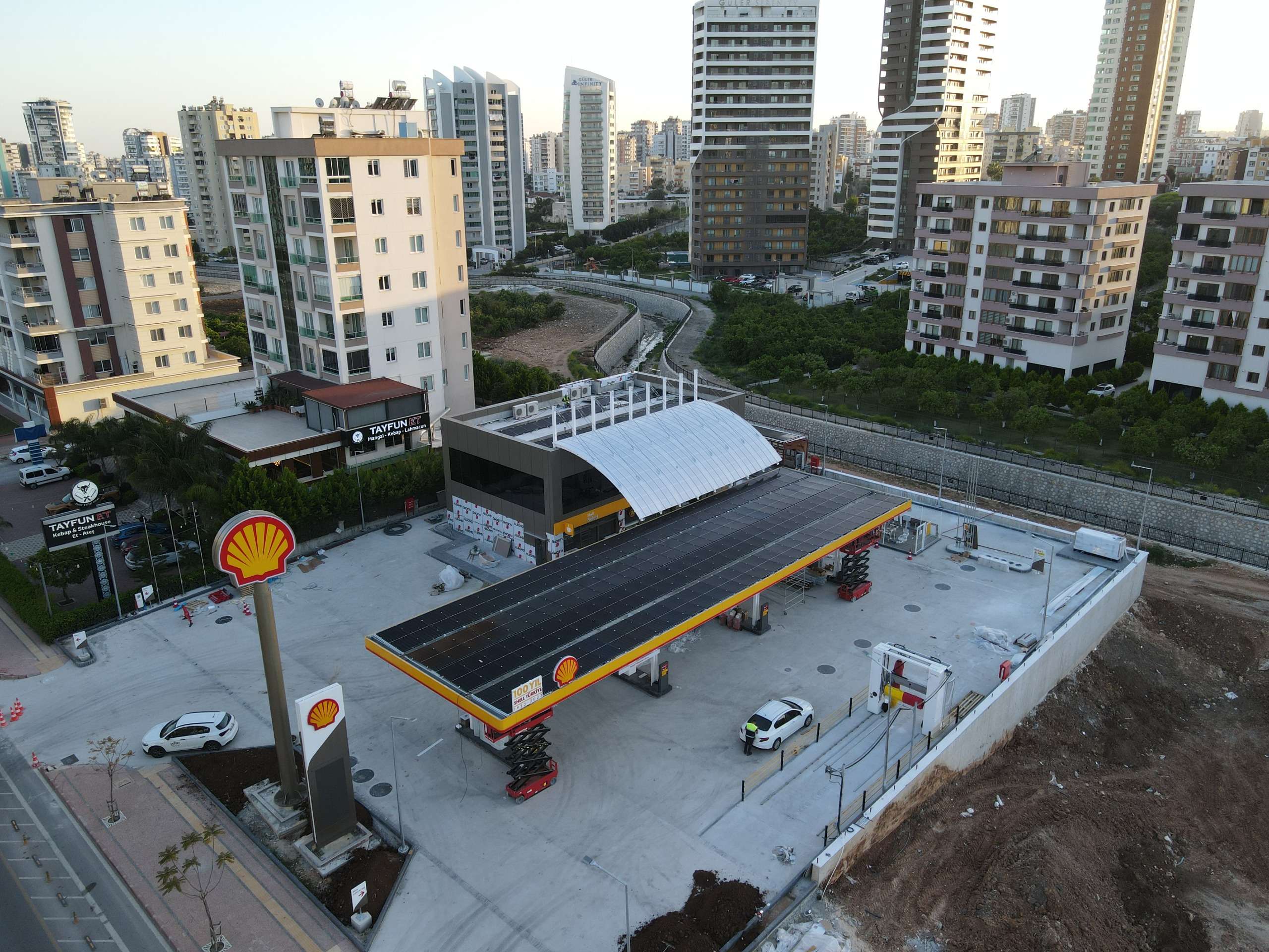 Shell Mersin Mefa İnşaat Uygulaması